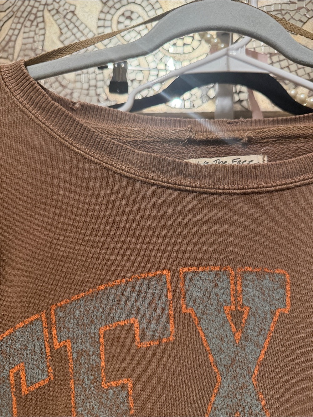 Texas We The Free Graphic Camden Pullover- Texas - Picture 6 of 9